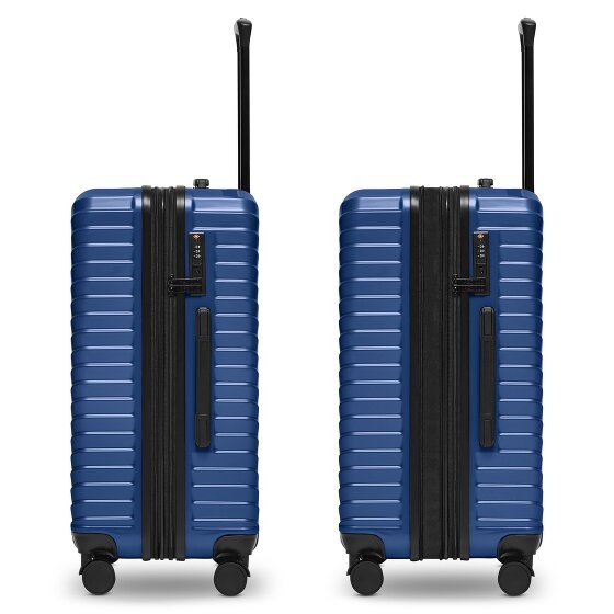 Redolz Essentials 18 4 ruote Set di valigie 3 pezzi con piega di espansione