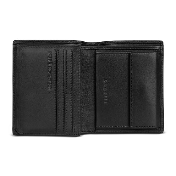 bugatti Due Portafoglio Protezione RFID Pelle 9 cm