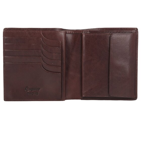 Esquire Toscana Portafoglio Protezione RFID Pelle 12 cm