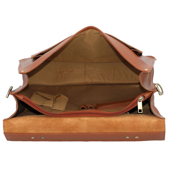 Burkely Cartella Scott vintage in pelle 38 cm