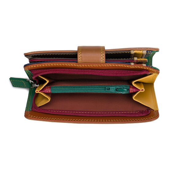 Mywalit Portafoglio a scatto medio in pelle 13 cm