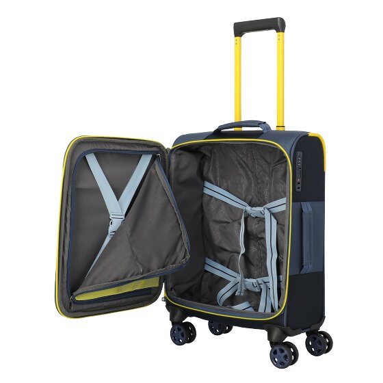 Travelite Color Craze 4 ruote Carrello della cabina S 55 cm