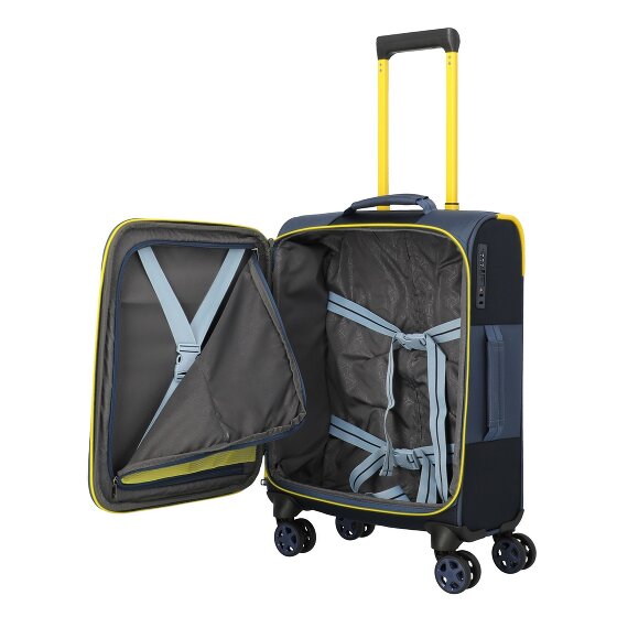 Travelite Color Craze 4 ruote Carrello della cabina S 55 cm