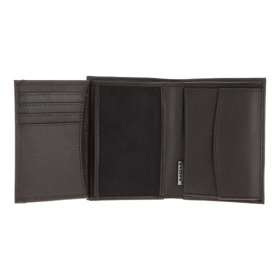 oxmox Leather Portafoglio Protezione RFID Vera Pelle 10 cm