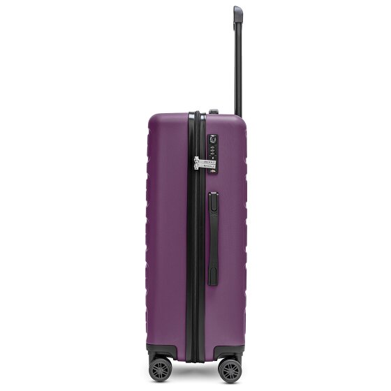 Redolz Essentials 08 3-SET 4 ruote Set di valigie 3 pezzi