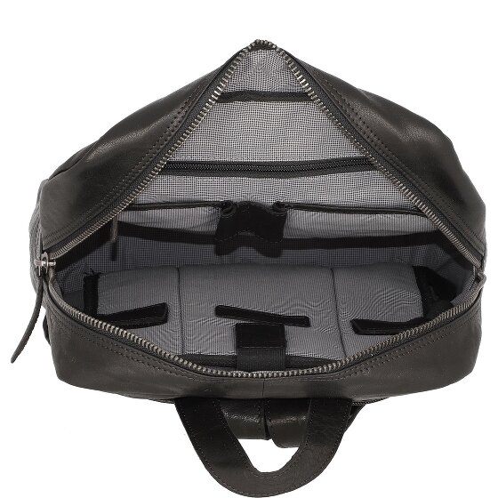 Spikes & Sparrow Zaino Bronco in pelle 34 cm Scomparto per computer portatile