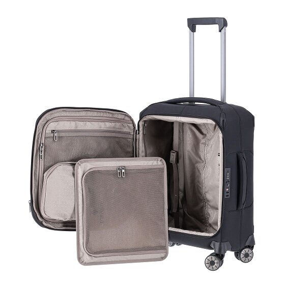 Travelite Priima 4 ruote Carrello della cabina 55 cm con piega di espansione