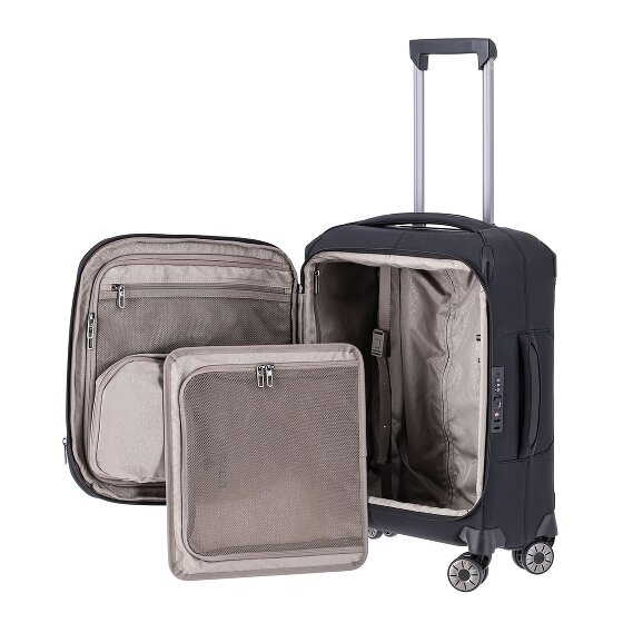 Travelite Priima 4 ruote Carrello della cabina 55 cm con piega di espansione