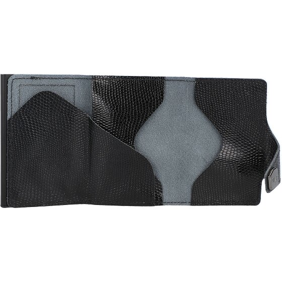 Tru Virtu Custodia per carte di credito RFID in pelle 6,5 cm