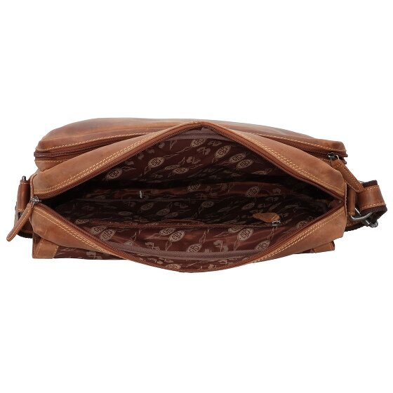 Greenburry Racing Collection Atlanta Cartella Messenger Pelle 36 cm