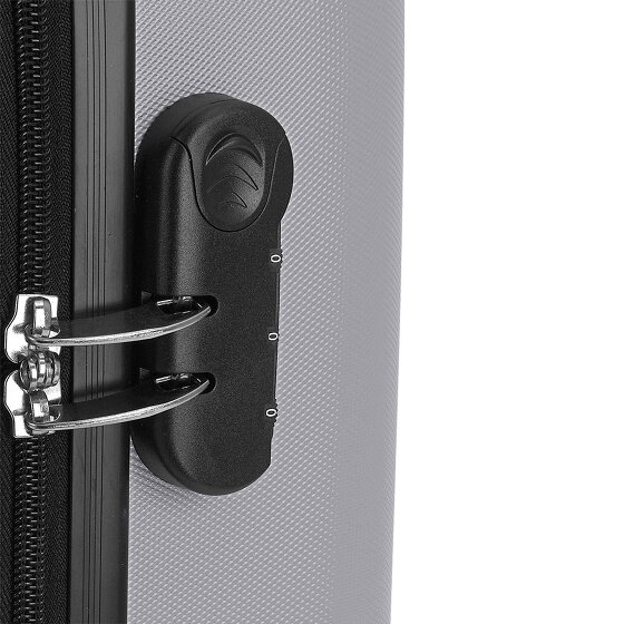 Gabol Alabama 4 Roll Suitcase Set 3pcs.