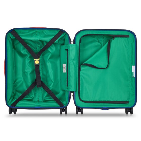 Delsey Paris x United Colors of Benetton United Trolley da cabina a 4 ruote 55 cm