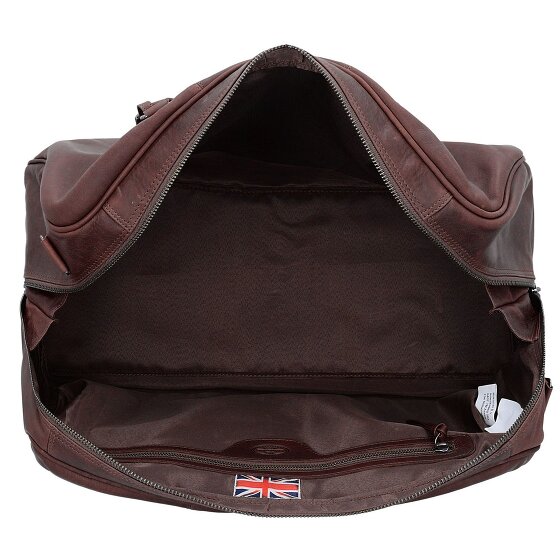 The Chesterfield Brand Wax Pull Up Borsa da viaggio Weekender Pelle 53 cm