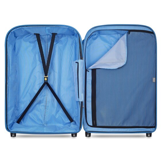 Delsey Paris Carrello Clavel a 4 ruote da 83 cm con piega ad espansione