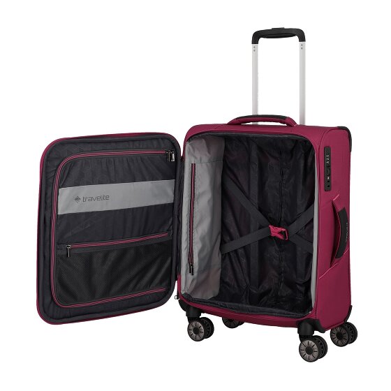 Travelite Skaii 4 Rotoli Carrello Cabina 55 cm