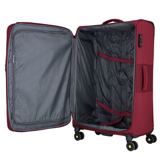 d&n Travel Line 9704 4 ruote Carrello L 78 cm con piega di espansione