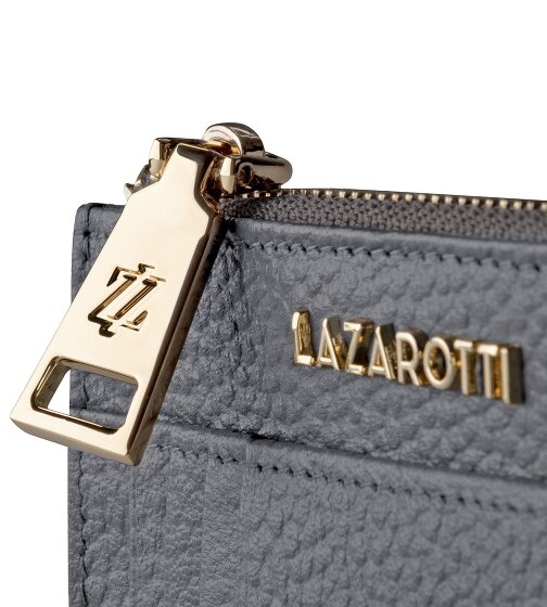 Lazarotti Bologna Portachiavi in pelle Portacarte in pelle 11,5 cm con scomparto per air tag
