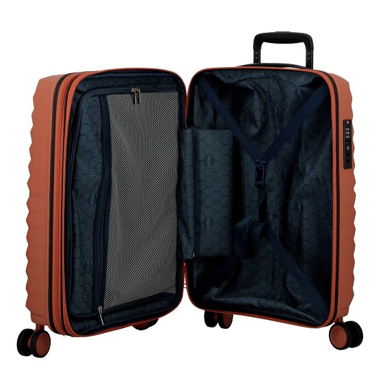 Jump Xwave 4 ruote Carrello della cabina 55 cm con piega di espansione Jump Xwave 4 ruote Carrello della cabina 55 cm con piega di espansione