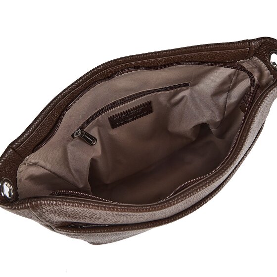 Mandarina Duck Mellow Leather Borsa a tracolla Vera Pelle 30 cm
