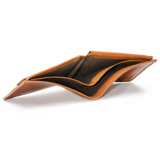 Farmhood Memphis Portafoglio Protezione RFID Pelle 12.5 cm