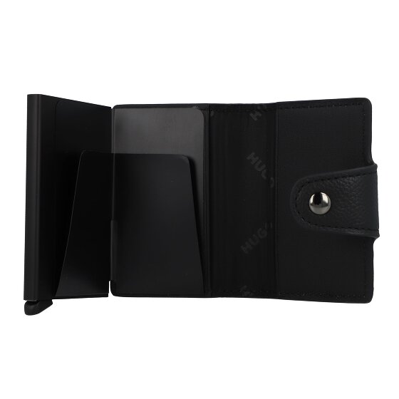 Hugo Quantic Custodia per carta di credito Protezione RFID Pelle 6.5 cm