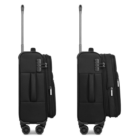 bugatti Valencia Soft 4 ruote Carrello della cabina S 55 cm con piega di espansione