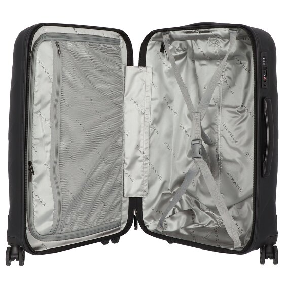 Stratic Leather & More Trolley a 4 ruote 65 cm