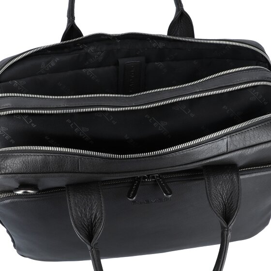 Plevier Vintage Larry Valigetta Pelle 40 cm Scomparto per laptop