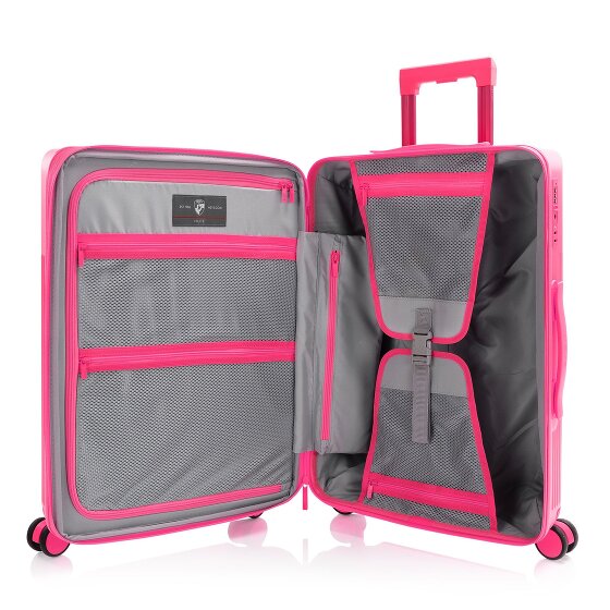Heys HiLite 4 ruote Set di valigie 3 pezzi con piega di espansione