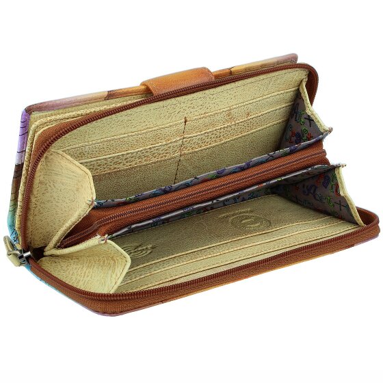 Greenland Nature Art+Craft Portafoglio RFID in pelle 20 cm