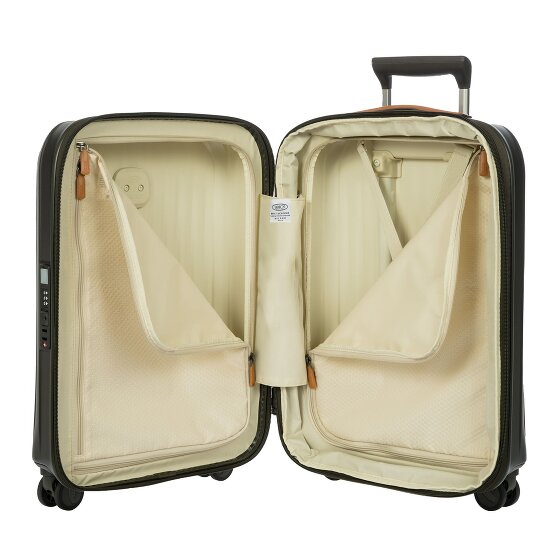 Bric's Taormina 4 ruote Carrello S 57 cm con piega di espansione