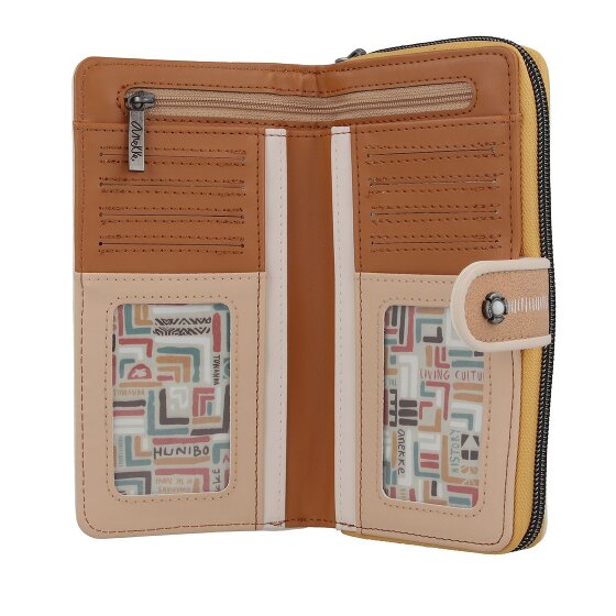 Anekke Menire Portafoglio Protezione RFID 18.5 cm