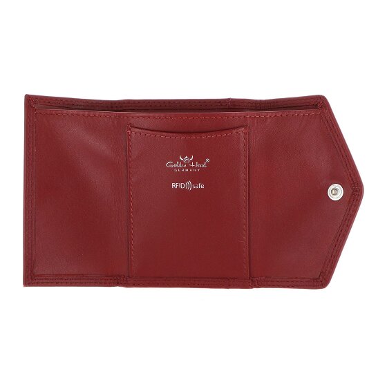 Golden Head Polo Portafoglio Protezione RFID Vera Pelle 10 cm