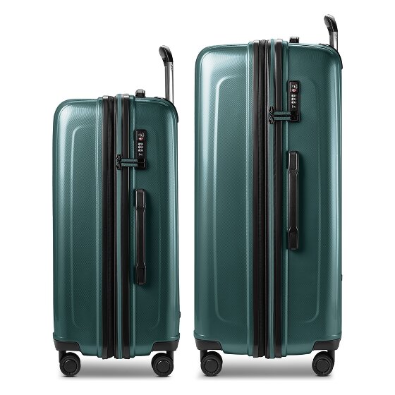 Redolz Essentials 14 4 ruote Set di valigie 2 pezzi espandibile