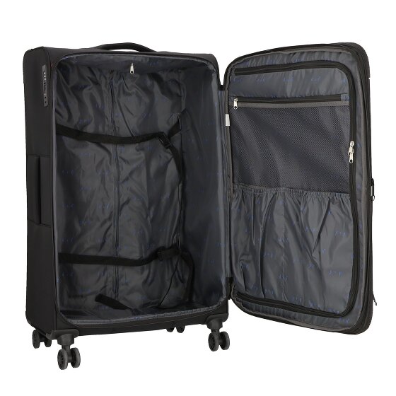 d&n Travel Line 9504 4 ruote Carrello L 76 cm con piega di espansione