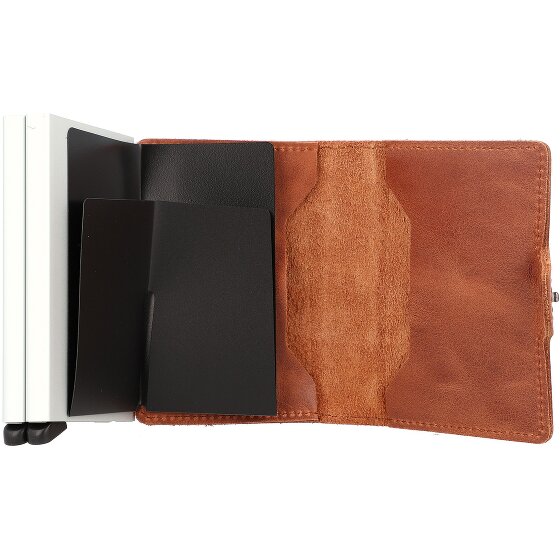 Secrid Twinwallet Porta carte di credito vintage RFID in pelle 6,5 cm