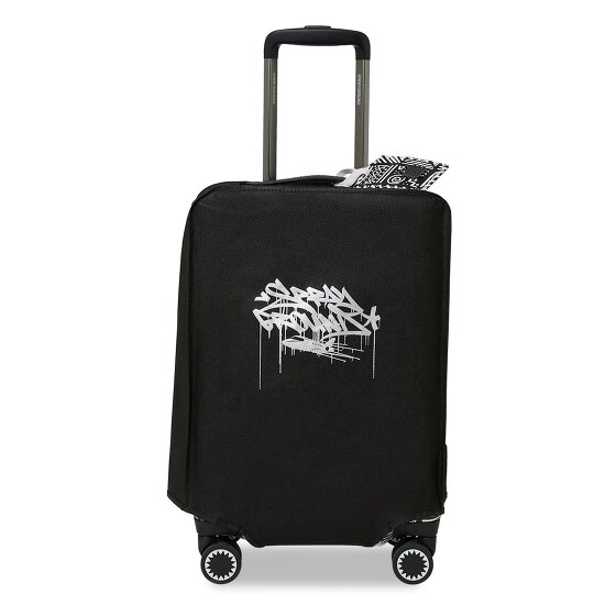 Sprayground Printed Zipper Shark AI Journey to the Mind 4 ruote Carrello della cabina 55 cm