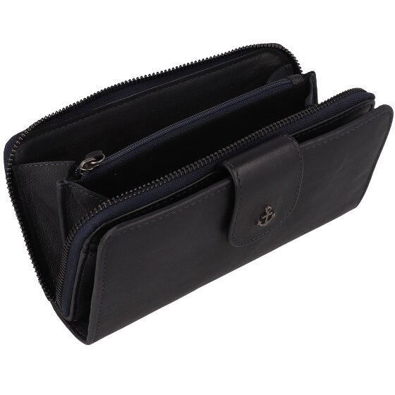 Harbour 2nd Anchor Love Felina Portafoglio Protezione RFID Pelle 19 cm Harbour 2nd Anchor Love Felina Portafoglio Protezione RFID Pelle 19 cm