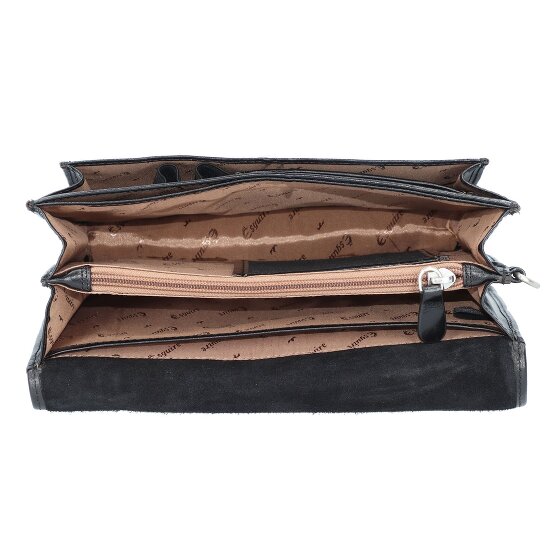 Esquire Borsa da polso in pelle Toscana 24,5 cm