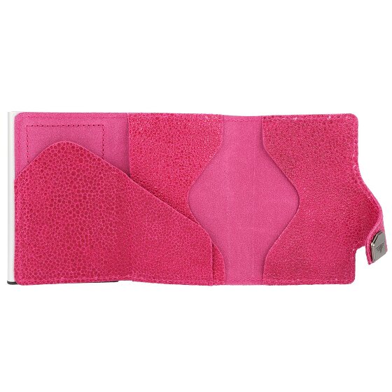 Tru Virtu Custodia per carte di credito Click & Slide Portafoglio RFID in pelle 6,5 cm