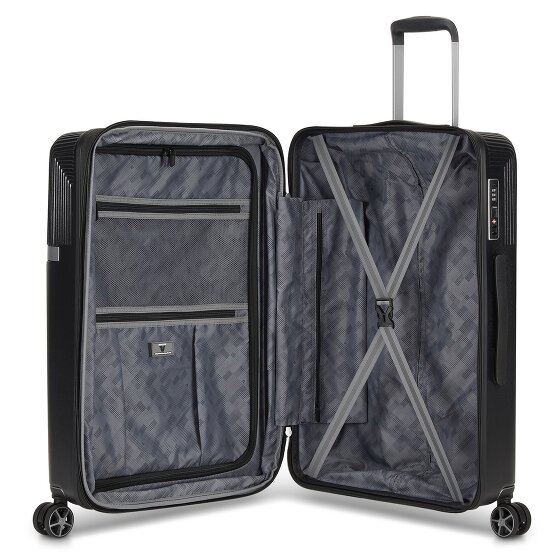 Roncato Airglam 4 ruote Set di valigie 3 pezzi con piega di espansione