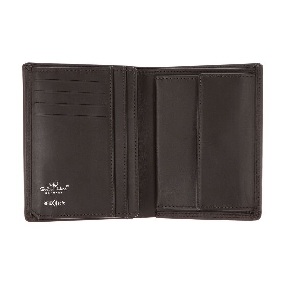 Golden Head Polo Portafoglio Protezione RFID Vera Pelle 9 cm