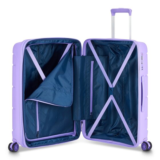 MODO by Roncato Starlight 3.0 4 ruote Set di valigie 2 pezzi con piega di espansione