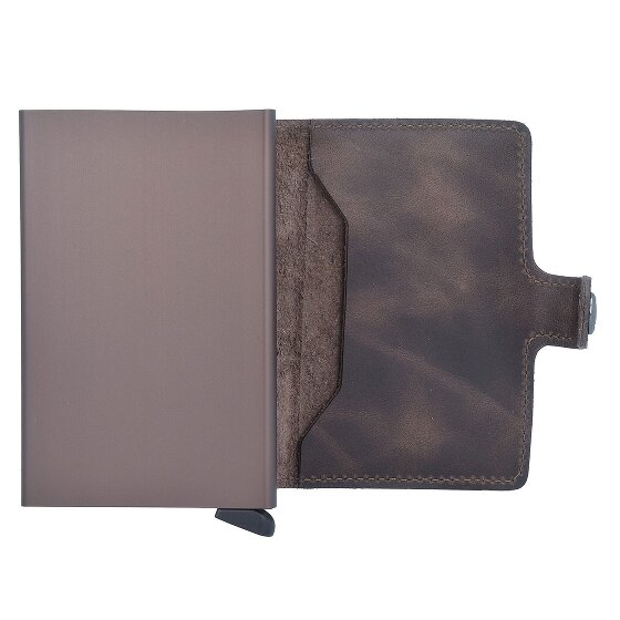 Secrid Miniwallet Vintage Custodia per carte di credito Portafoglio RFID in pelle 6,5 cm