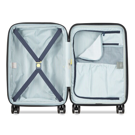 Delsey Paris Longitude 4 ruote Carrello della cabina 55 cm con piega di espansione