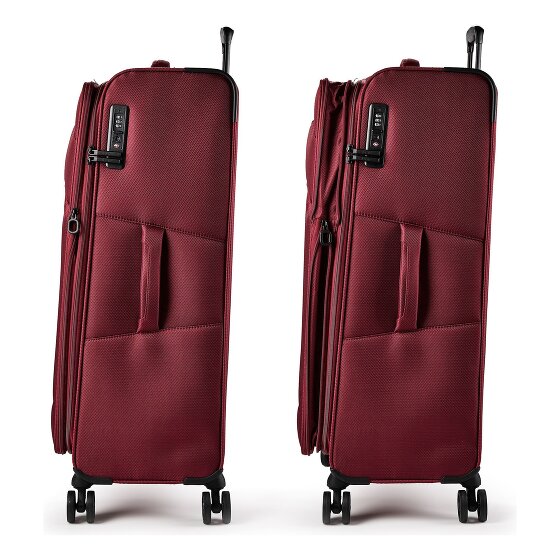 d&n Travel Line 9804 4 ruote Carrello L 78 cm espandibile