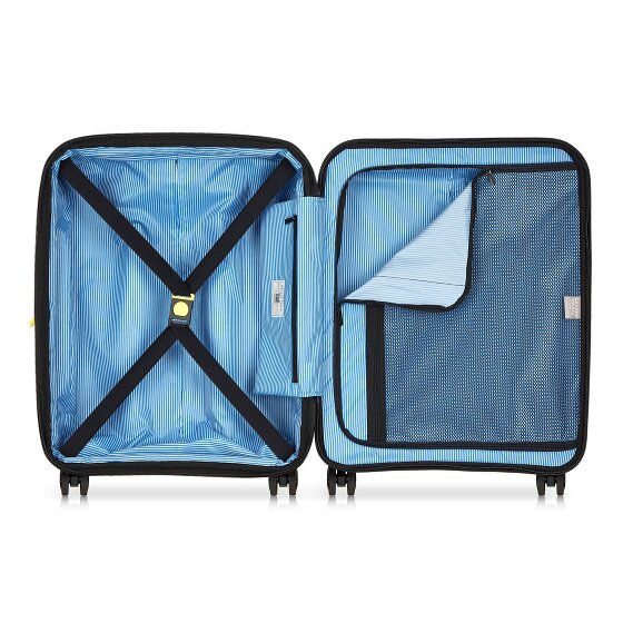 Delsey Paris Lutece Se 4 ruote Carrello della cabina 55 cm con piega di espansione