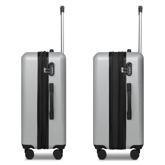Check.In Paradise 2.0 4 ruote Set di valigie 3 pezzi con piega di espansione