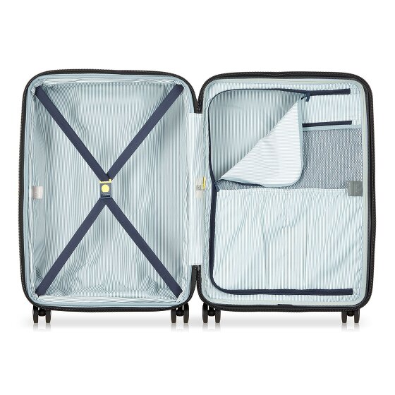 Delsey Paris Longitude 4 ruote Carrello 69 cm con piega di espansione