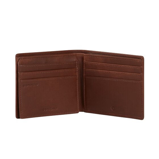 Samsonite Eluxe Veg Portafoglio Protezione RFID Vera Pelle 10.5 cm